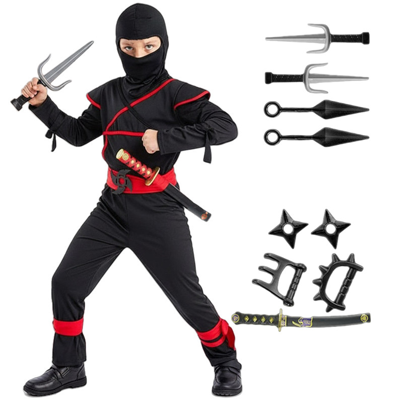 Cosplay Prop Dagger - Disfraz de samurái japonés para niños,