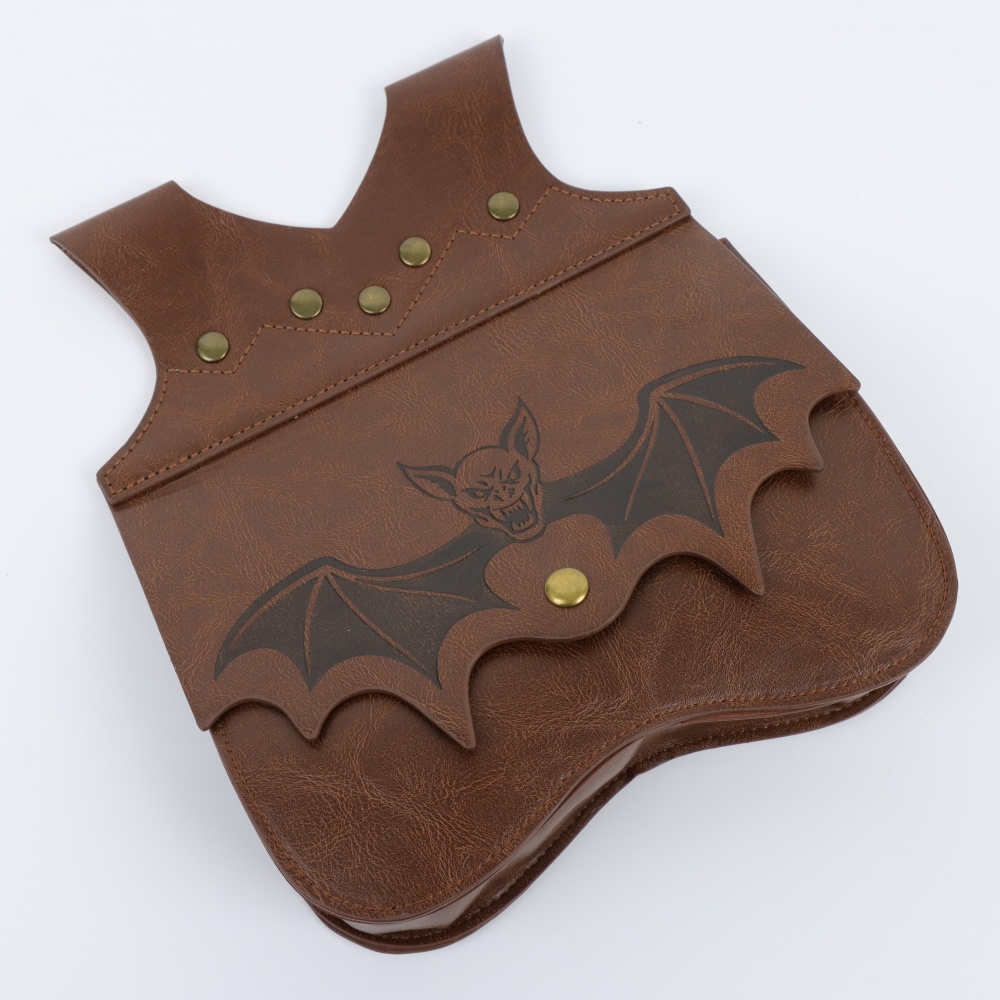 Bolsa de cintura de cuero sint - Cosplay Prop reseña y precio