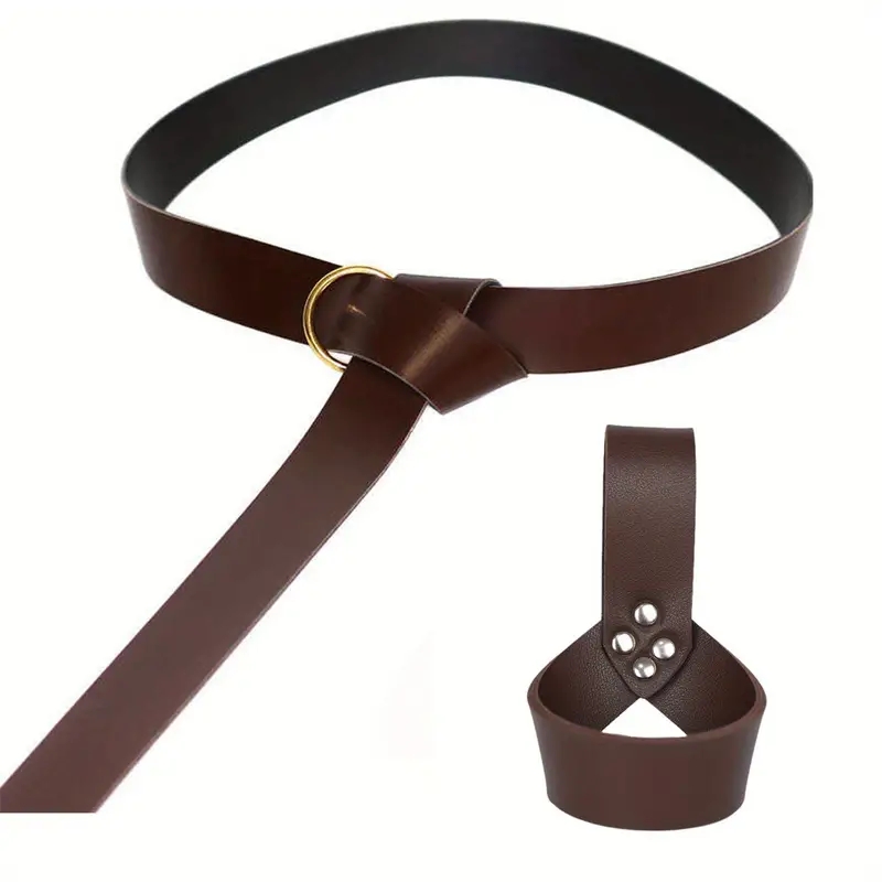 Cinturón Vikingo Retro de Cuer - Cosplay Prop Dagger reseña y precio